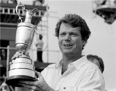 Tom Watson 1983 Open Royal Birkdale Win Golf Photo