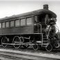 Strange Freight Passenger Old Observation Locomotive Engine Train Car 1910 Photo