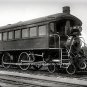 Strange Freight Passenger Old Observation Locomotive Engine Train Car 1910 Photo