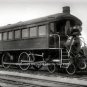 Strange Freight Passenger Old Observation Locomotive Engine Train Car 1910 Photo