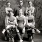 Vintage Washington Georgetown Preparatory School Basketball Team Sports Photo