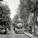 Vintage Locomotive Vermont Green Mountains Steam Boiler Train Railroad Art Photo