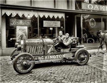 Vintage Pikes Peak Hill Mountain Climb Lexington RaceCar Winner Champion Photo