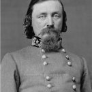 MAJOR GENERAL GEORGE PICKETT PHOTO HOLLYWOOD CEMETERY CONFEDERATE CIVIL WAR HERO