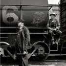 Head Brakeman Chicago North Western Transportation Railroad Worker Trains Photo