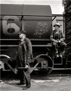 Head Brakeman Chicago North Western Transportation Railroad Worker Trains Photo