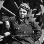 Chicago North Western Transportation Female Lady Railroad Worker Trains Photo