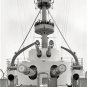 USS KENTUCKY NAVY SHIP GIANT GUNS PHOTO 1900 SAILORS UNIFORMS NAVAL ORDANCE