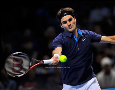 TENNIS LEGEND ROGER FEDERER PHOTO SWITZERLAND SPORTS STAR OYLMPIC GOLD WINNER