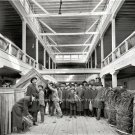 EARLY AMERICANA KENTUCKY TOBACCO WAREHOUSE BUYERS MARKET PHOTO CIGARS LEAF 1906
