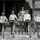 Vintage Old Time Postal Messengers Telegraph Boys 1911 Norfolk Virginia Photo