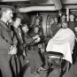 Uss Brooklyn Navy Ship Sailors Barber Shop1898 Photo Hair Cut Hot Shave Military