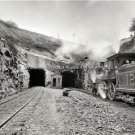 Vintage Locomotive Old Steam Boiler Engine Trains Railroads Tunnel Railway Photo