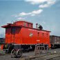 Vintage Trains Railroads Caboose Chicago North Western Transportation 1943 Photo