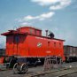 Vintage Trains Railroads Caboose Chicago North Western Transportation 1943 Photo