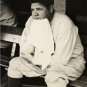 BABE RUTH WATCHING MAJOR LEAGUE BASEBALL YANKEES LEGEND PHOTO THE GREAT BAMBINO