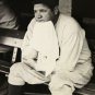 BABE RUTH WATCHING MAJOR LEAGUE BASEBALL YANKEES LEGEND PHOTO THE GREAT BAMBINO