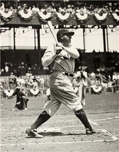 BABE RUTH 1938 MAJOR LEAGUE BASEBALL YANKEES LEGEND PHOTO THE GREAT BAMBINO