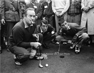 BOB HOPE DEAN MARTIN JERRY LEWIS 1953 PHOTO SINGER MOVIE STARS GOLF COMEDIAN