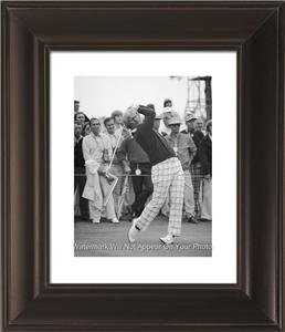 Jack Nicklaus Follow Through  Framed Golf Photo Awesome