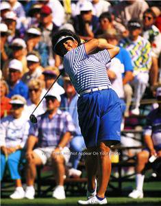 Nancy Lopez Action shot golf photo  Great picture