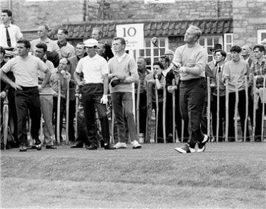 Jack NIcklaus 1966 British Open Muirfield Golf Photo