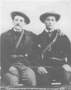 JESSE JAMES ARCH CLEMENTS AMERICAN CIVIL WAR VETERANS CONFEDERATE SOLDIER PHOTO