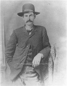 MYSTERIOUS DAVE MATHER CATTLE RUSTLER LAWMAN HIRED GUN BUFFALO HUNTER PHOTO
