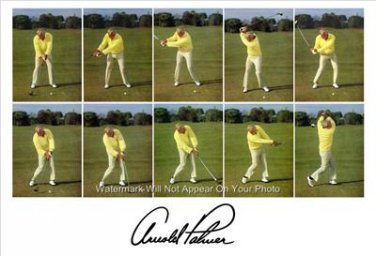 Arnold Palmer Sequence Golf Swing Photo Wonderful Large