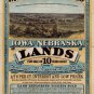 IOWA NEBRASKA LAND DEAL POST MISSOURI RIVER PHOTO NOSTALGIC COLLECTABLE MID WEST