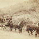 WELLS FARGO GOLD BANK WAGON 1890 PHOTO DEADWOOD SOUTH DAKOTA ARMED GUARDS RIFLES
