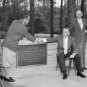 GENE SARAZEN BOBBY JONES BRIDGE PHOTO PGA PRO GOLF AUGUSTA NATIONAL MASTERS