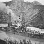 The Panama Canal U.S. American Naval Maine Class Battleship USS Ohio 1915 Photo