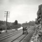 NOSTALGIC RAILROAD SCRANTON PENNSYLVANIA 1902 WALL ART BLACK & WHITE PHOTO