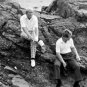 JACK NICKLAUS TOM WATSON PEBBLE BEACH U.S. OPEN PGA PROFESSIONAL GOLF PHOTO