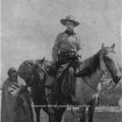 FRANK E. WEBNER PONY EXPRESS HORSE AND RIDER 1861 PHOTO OLD WEST MAIL SERVICE