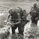 U.S. Army Marines Fighting Forces Combat Troops Soldiers Vietnam War Swamp Photo