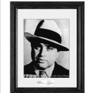 AL CAPONE FRAMED MUGSHOT PHOTO  CHICAGO GANGSTER MOBSTER BOOTLEGGER ALCATRAZ