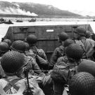HISTORICAL WORLD WAR II HEROS ARMY D DAY INVASION PHOTO LANDING CRAFT NAVAL SHIP