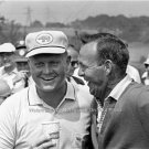 ARNOLD PALMER JACK NICKLAUS 1963 PHOTO PGA TOUR GOLF THE KING THE GOLDEN BEAR