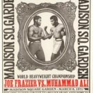 JOE FRAZIER MUHAMMAD ALI WORLD HEAVYWEIGHT BOXING CHAMPIONS FIGHT POSTER PHOTO
