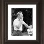 Arnold Palmer Smoking 1960's Framed Golf Photo LARGE