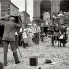ATLANTIC CITY NEW JERSEY 1912 BLACK & WHITE PHOTO BEACH BOARDWALK SWIMWEAR