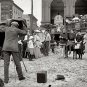 ATLANTIC CITY NEW JERSEY 1912 BLACK & WHITE PHOTO BEACH BOARDWALK SWIMWEAR