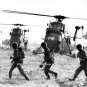 Army Choctaw Helicopters Pilots Combat Troops Soldiers Vietnam War Time Photo