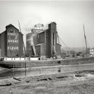 Vintage Ohio Great Lakes Old Vessel Cargo Steamer Ship Henkel Bread Flower Photo