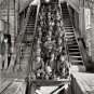 EARY AMERICANA COPPER MINERS MICHIGAN PHOTO 1905 LANTERNS DUST MINING SHAFTS
