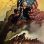 AMERICAN WWII WAR BONDS POSTER FEATURING UNCLE SAM AND OLD GLORY PHOTO
