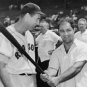 Ted Williams with Rocky Marciano Rare Baseball Photo