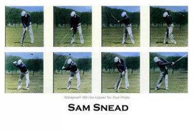 Sam Snead Golf Swing Sequence Photo 8 Swings Great